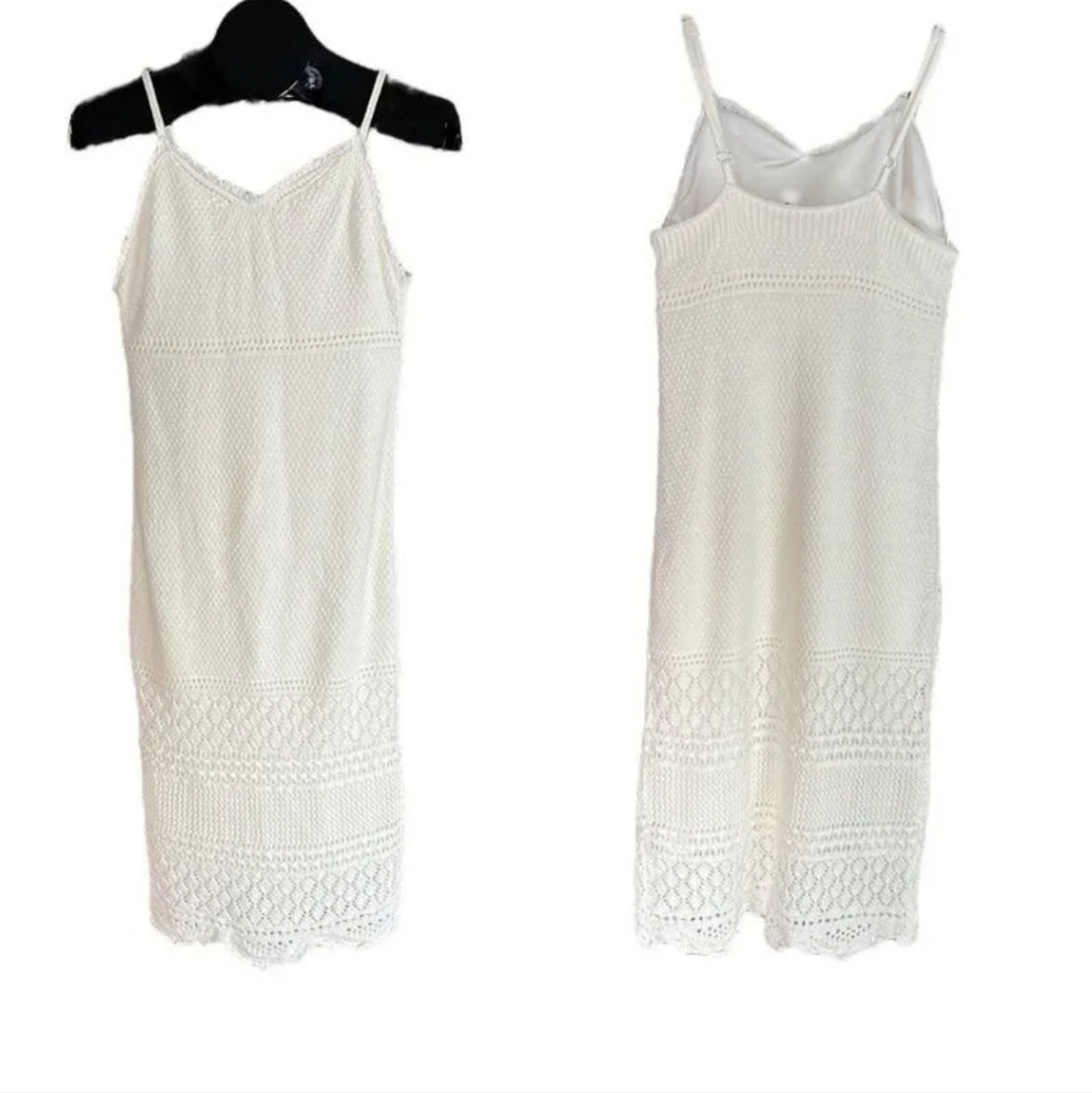 Freshman 1996 Knitted Sundress - Women | Color: White | Size: XL